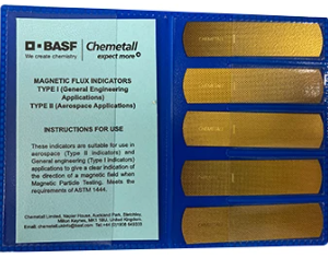 Field Flux Strips, Type 1 - Brass Pack of 5